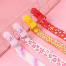 Nipple Strap Anti-drop Rope Baby Teething Dummy Clips Soother Pacifier Chain