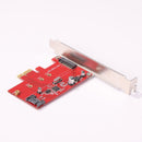 PCI-E X1 to M.2 NGFF SSD Adapter Riser Support M.2 key B/M Expansion Card
