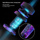 4 in 1 Mini Electric Inflatable Air Pump USB Outdoor Camping Light (Orange)