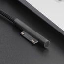 65W PD USB Type C Female Adapter Braided Cable for Microsoft Surface Pro 5