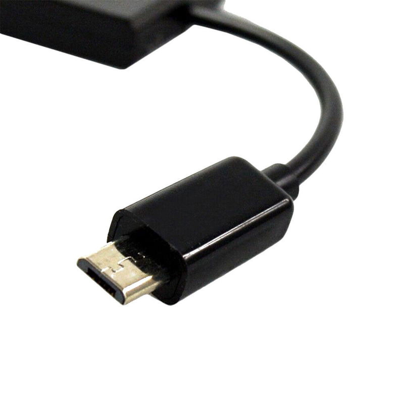 Digital Camera Flash Drive 3 In1 Converter Host Micro USB HUB OTG Cable Adapter