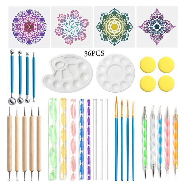 DIY Pottery Stone Clay Painting Brush Ceramic Tool Mandala Dotting Tool Art Pen