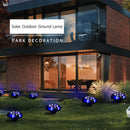 4pcs Waterproof LED Solar Outdoor Ground Lawn Lamp Landscape Night Light