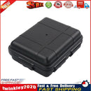 Outdoor Waterproof Sealed Box Shockproof EDC Tools Storage Case (Black S) Newly