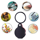 6X Reading Monocle Lightweight Pocket Magnifier Foldable Magnifying Glass  Newly