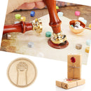 Ancient Wax Seal Head Replacement Round Seal Head for DIY Card Envelope Stamps