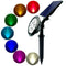 9 LED Waterproof Solar Spotlight Garden Lawn Ground Lighting Wall Lamp (B) Newly