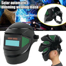 Large View True Color Solar Welder Helmet Auto-Darkening Welding Helmet~