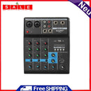 F-4A Professional Wireless 4-Channel Portable Audio Mixer Bluetooth-Compatible
