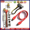 VER010-X PCIE Riser 1X to 16X Extender USB 3.0 Cable for Mining