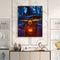 Fox Magician Oil Paint By Numbers Kit Frameless Drawing Picture Wall Decor