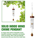 Large Wind Chimes Deep Wood Hanging Door Home Garden Decoration Outdoor`