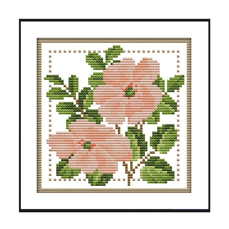 Partial Cross Stitch Kits Twelve Month 14CT Counted Cotton Thread Embroider