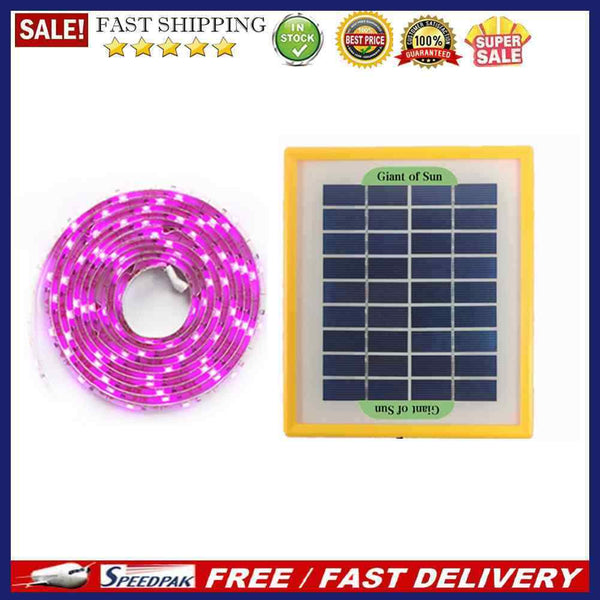 Solar SMD 2835 LED Plant Grow Light Strip Full Spectrum 5V 5W Growing Phyto