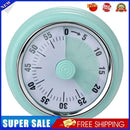 Kitchen Baking Countdown Magnetic Stainless Steel Mechanical Timer (Blue)