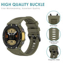 Silicone Sport Watchband with Tools Watchband Bracelet for Amazfit T-Rex 2 A2169