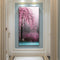Peach Blossom Oil Paint By Numbers Kit DIY Acrylic Painting on Canvas Frame
