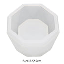 Silicone Flowerpot Mold DIY Succulent Clay Mold Soap Concrete Mold (C) Newly