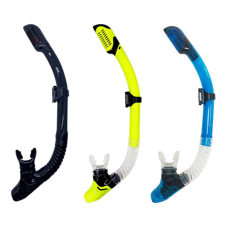 Diving Snorkel Full Dry Underwater Breathing Tube Snorkeling Gear (Black)