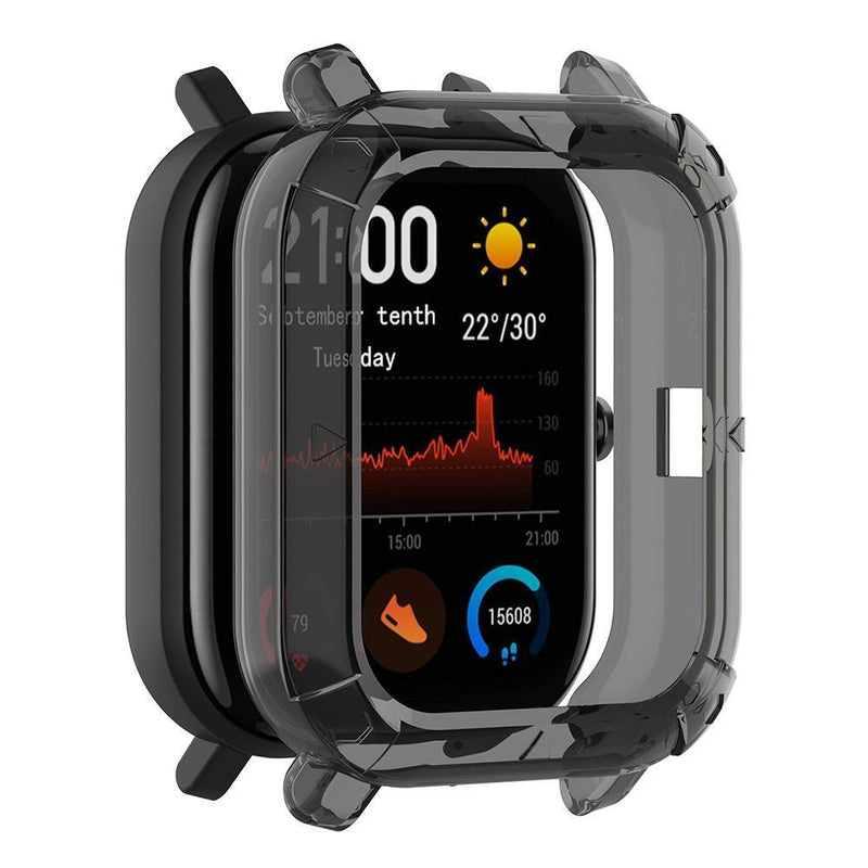 Soft TPU Half Protectors Shell Case Frame Replacement for Amazfit GTS Smartwatch