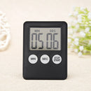 LCD Digital Timer Kitchen Cooking Count-down Up Clock Alarm Reminder(Black)