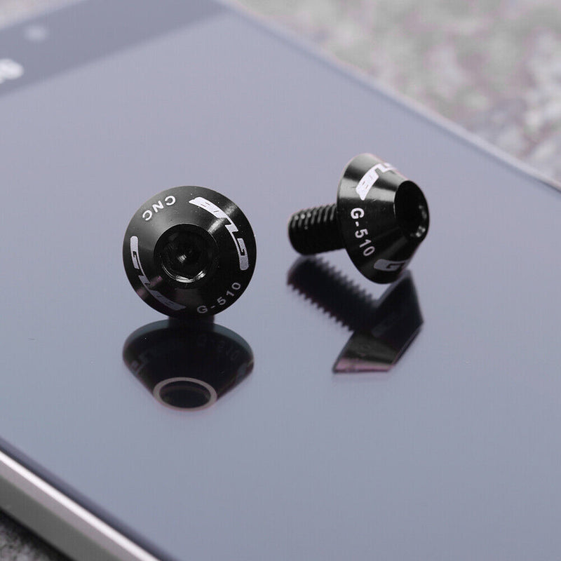 2x Bicycle Water Bottle Holder Bolts Aluminum Kettle Cage Screws MTB Bike Par