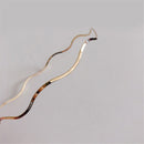 Party Accessories Wave Bending Thin Headbands Metal Headdress Hair Hoop