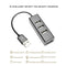 4-Port USB 2.0 480Mbps Computer USB Splitter Portable Multi USB HUB Expander