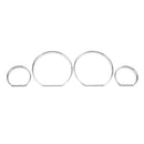 4pcs/set Car Front Dashboard Frame Instrument Panel Frame Styling Parts for E46