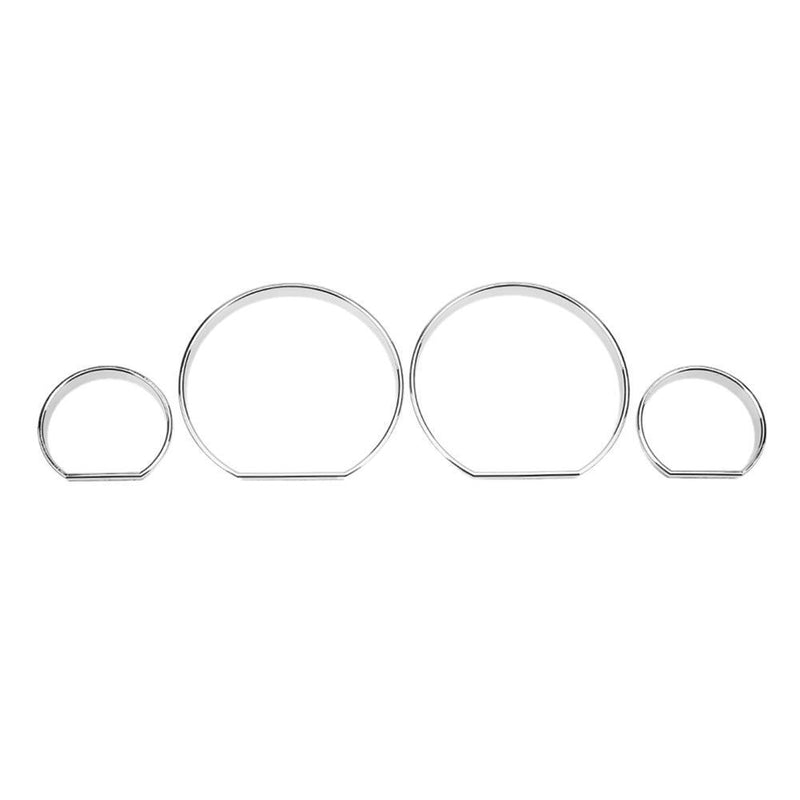 4pcs/set Car Front Dashboard Frame Instrument Panel Frame Styling Parts for E46