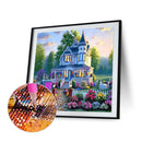 DIY Diamond Painting Kits Full Round Drill Garden Villa Mosaic Home Decoration