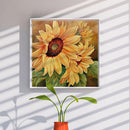5D DIY Diamond Painting Full Round Drill Sunflower Decor Rhinestone Art Crafts