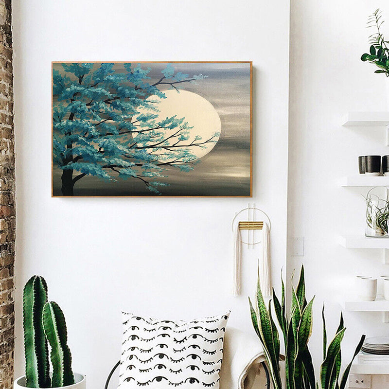 Digital Paint Scenery Painted By Numbers On Canvas Wall Decor M138