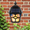 LED Solar Wall Light Retro Flame Torch Lamp Outdoor Waterproof Garden Lamp Newly