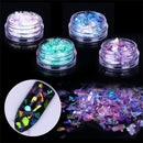 DIY Art Paillette Fluorescent Sequins Glass Paper Manicure Decor Nail Glitter