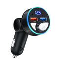 Car Wireless Bluetooth FM Transmitter MP3 Player 2USB Auto Fast Charger Adapter