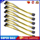10pcs 8Pin Female to 2x8Pin(6+2) Male GPU Power Cable PCI-E Splitter Cord
