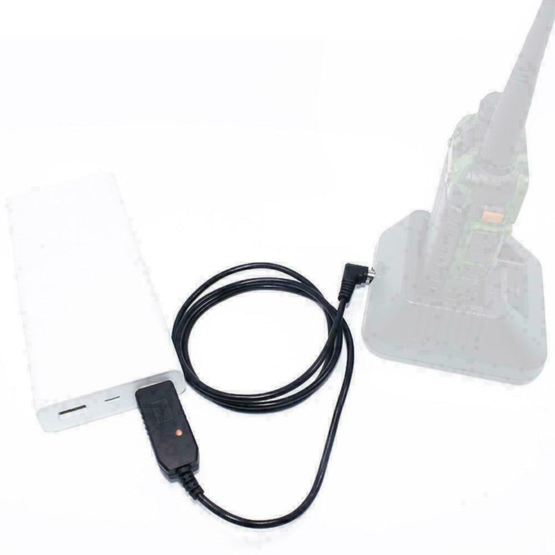 For Baofeng UV5R / UV82 / BFF8HP / UV9R Walkie Talkie charger adapter O8H1 K6H8