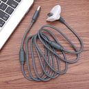1.8m Dual Magnetic Ring USB Charging Cable for Xbox 360 Controller (Grey) Newly