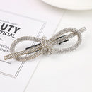 Bow Headwear Bangs Clip Side Clip Korean Style Full of Diamonds Hair Clip
