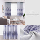 Polyester Landscape Printing Living Room Window Blinds Bedroom Blackout Curta