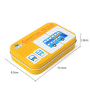 32pcs Iron Box Early Educational Cards Baby Enlightenment Toys (Traffic) Newly