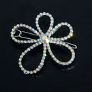 Rhinestone Flower Hair Clip Women Girl Korean Hairpins Headband Hair Bars