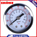 1/8" NPT Mini Pressure Gauge Air Compressor Hydraulic Gauge Tester 160 PSI