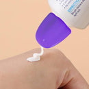 Toothpaste Cap Self-Closing Saver Squeezer Dispenser Sleeve Caps (Purple)