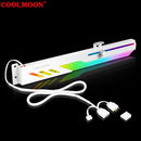 COOLMOON GT8 Horizontal GPU Support 5V ARGB Bracket Video Card Stand GPU Ho
