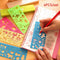 Drafting Tools Geometric Ruler Stationery For Students Learning Draw Pictures