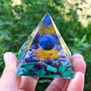 Reiki Orgonite Energy Orgon Pyramid Gathering Fortune Healing Soul Chakra Craft