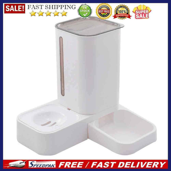 Cat Automatic Feeders Dog Water Dispenser Fountain for Food Feeding Drinking