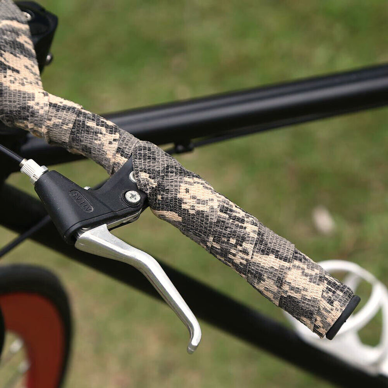 4 Roll Camouflage Wrap Bandage 4.5m Self-Adhesive Stretch Medical Outdoor T